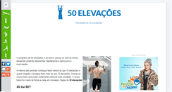 Desktop Screenshot of 50elevacoes.net